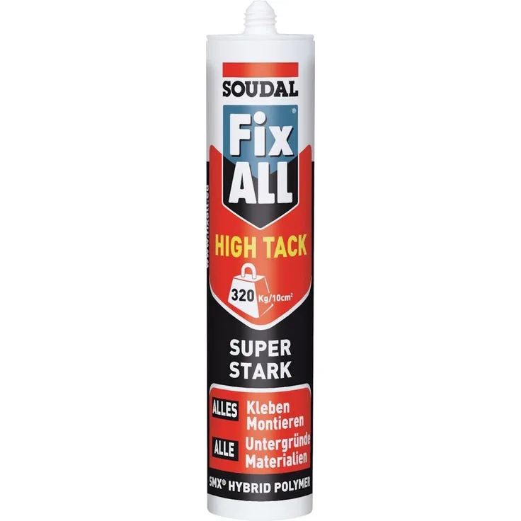 Soudal Fix ALL HIGH TACK 290 ml hohe Anfangshaftung (und Dichtstoffe)