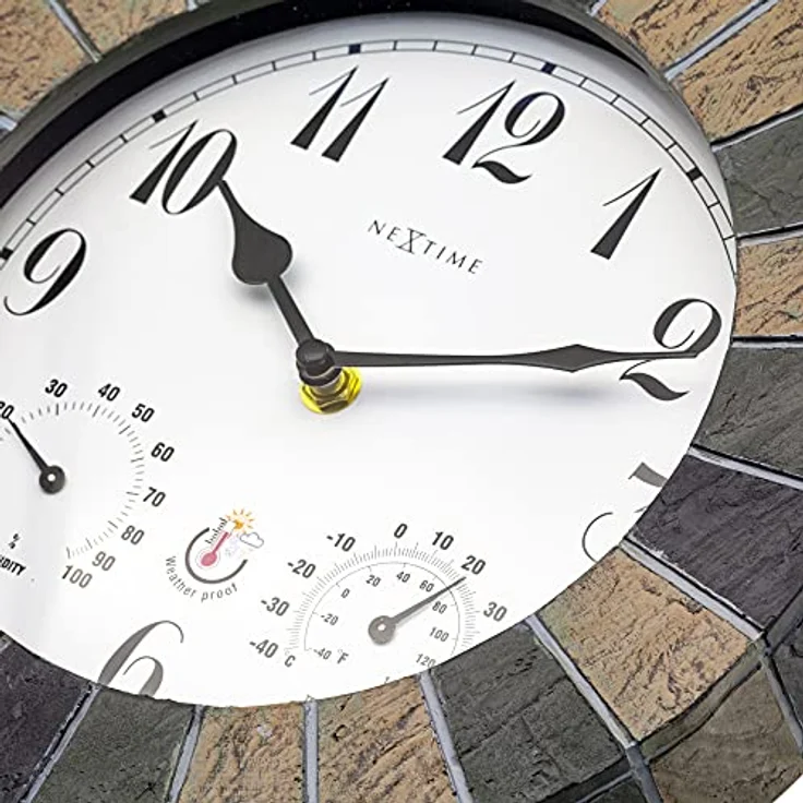 NeXtime 4311 Wanduhr, Grün 30cm – Bild 4