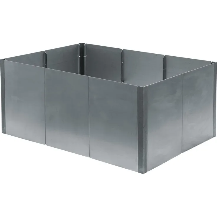 Bellissa Hochbeet klassisch pannello Bausatz ohne Boden, braun, 116 x 80 x 50 cm, 464 Liter Volumen