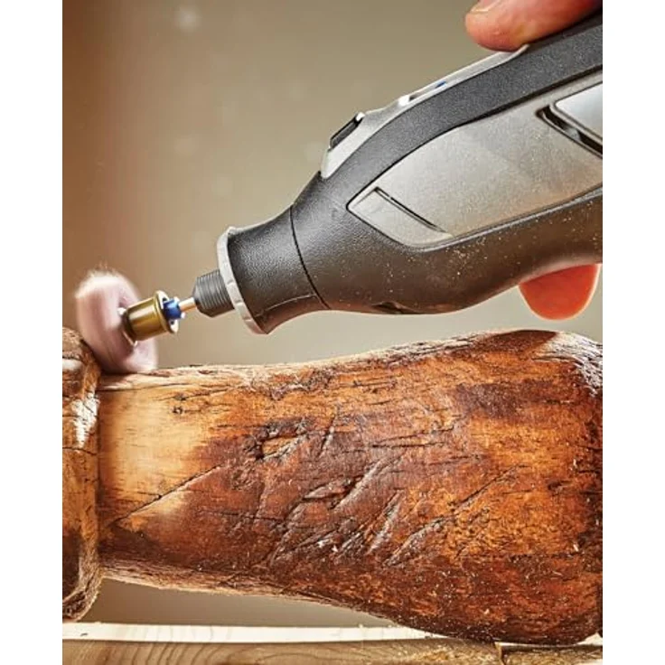 DREMEL 8240 Akku-Multischleifer, max. 35000 U/min, kabellos mit 1x Akku 2 Ah und 45 Zubehöre, grün – Bild 4