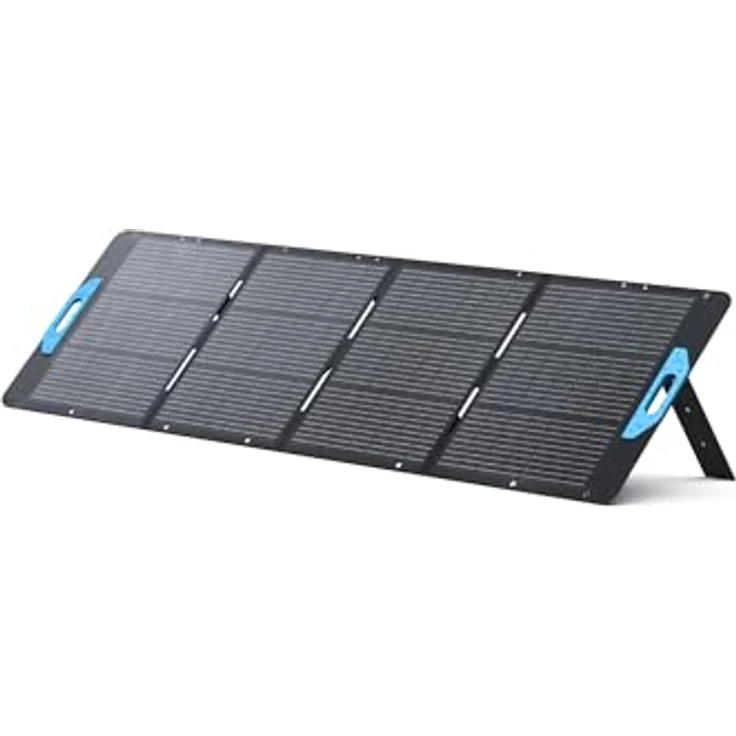 Anker SOLIX PS200 Solarpanel, 200W faltbares Solarladegerät, IP67 wasserdicht, 23% höhere Umwandlung & Effizienz, für Camping, Wohnmobil, Stromausfall – Bild 1