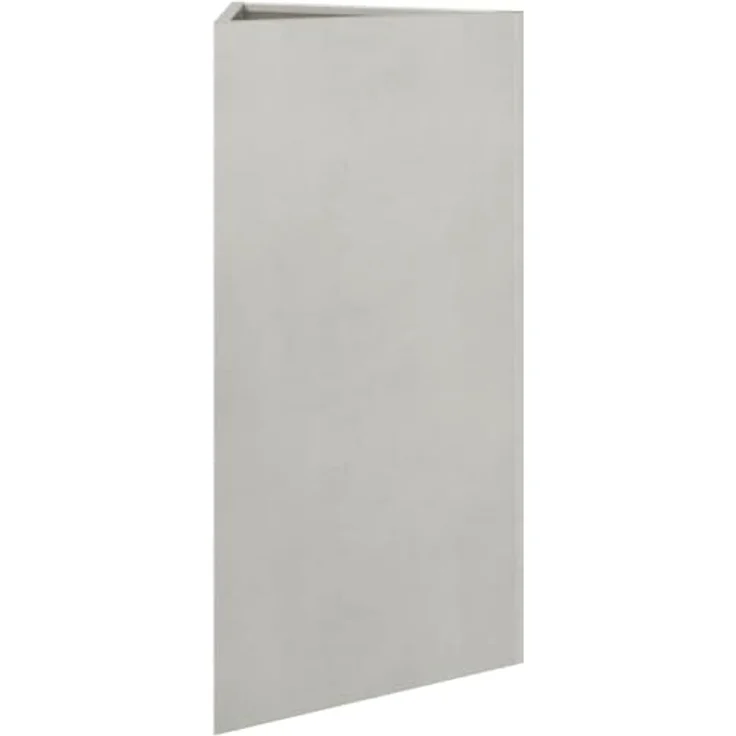 vidaXL Pflanzkübel Dreieckig 40x34,5x70 cm Edelstahl, rostbeständig und tief für gesundes Pflanzenwachstum – Bild 4