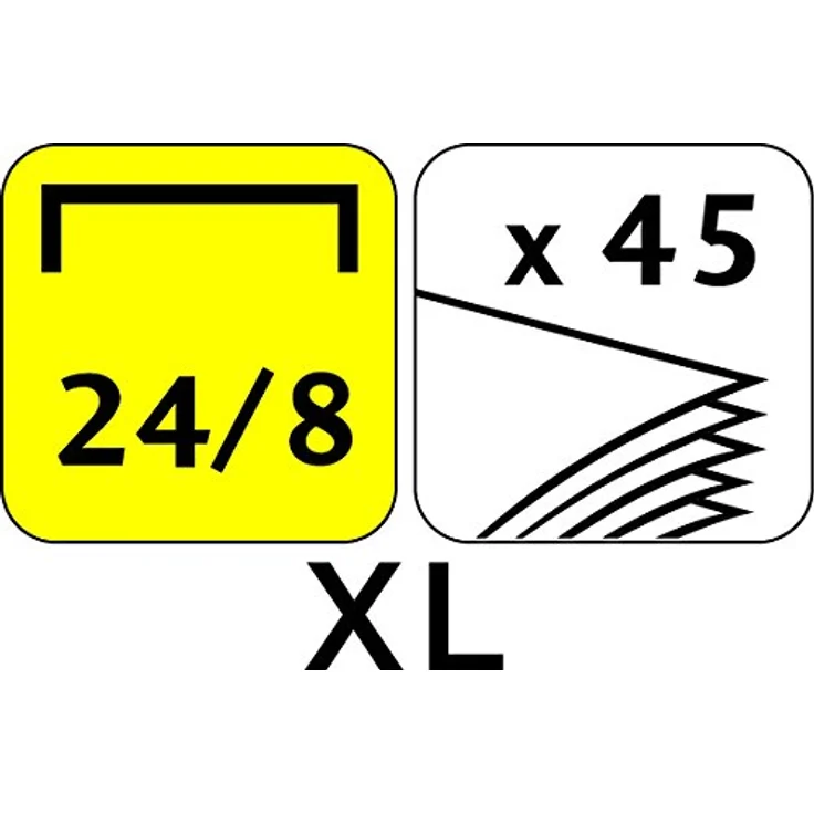 Maped Heftzange Expert XL 45 Blatt 60mm silber – Bild 4