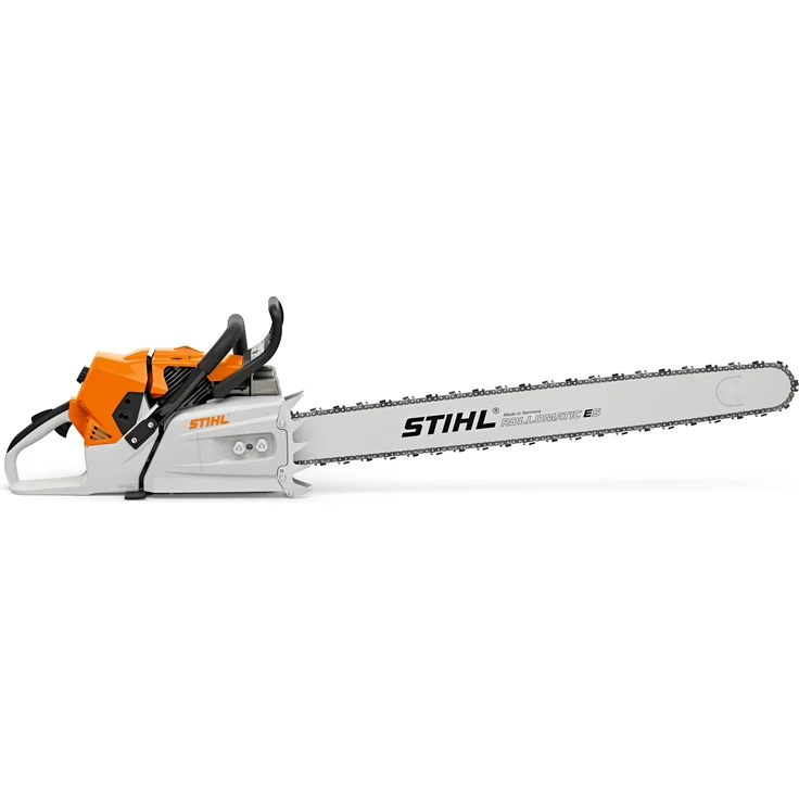 Stihl MS 881, Benzin-Kettensäge mit 6400 Watt Motorleistung und 75 cm Klingenlänge, Dekompressionsventil und ElastoStart-System