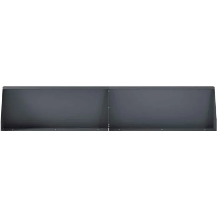 vidaXL Beetumrandung Stützmauer, 4er Set, modulares Design aus wetterfestem Stahl, 100 x 12 x 40 cm, anthrazit – Bild 6