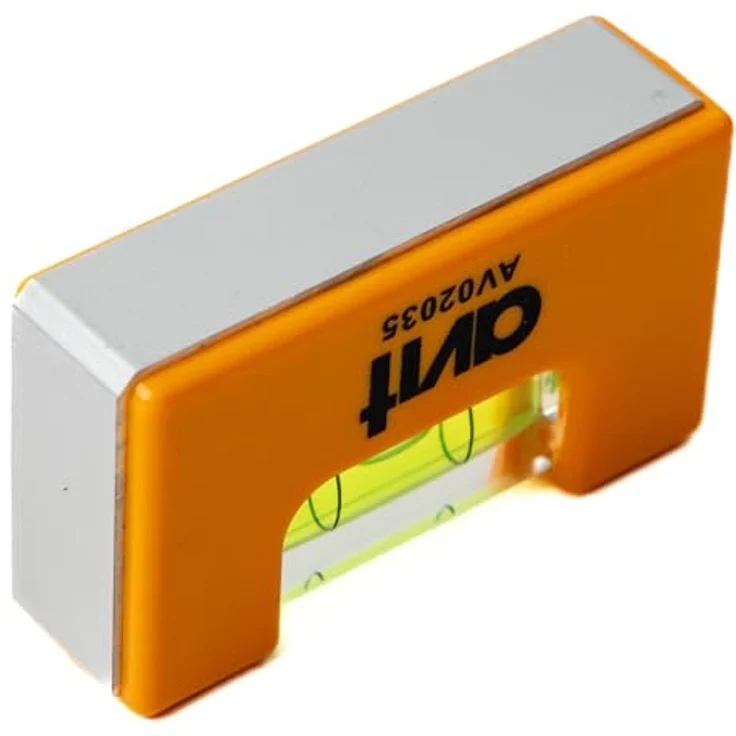 AVit Mini-Taschenwasserwaage 67 mm, magnetischer Sockel, Genauigkeit 0,75 mm/m, ideal für Dosenmontagen, AV02035 – Bild 4