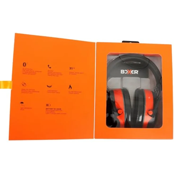 Boxer Gehörschutz, Hearing Protection mit 5.3 Bluetooth, schwarz – Bild 5
