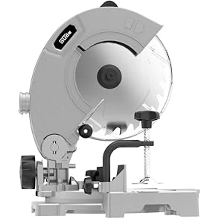 Güde Kappsäge GKS 2134.1, 1100 W, schwenkbarer Kopf bis 45°, Schnittbereich 60 x 120 mm, inkl. Staubfangsack & HM Sägeblatt – Bild 5