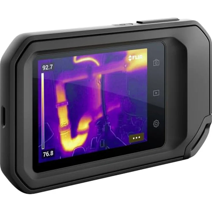 FLIR C3-X Compact Wärmebildkamera -20 bis 300°C 8.7Hz MSX , WiFi, integrierte Digitalkamera, 2m fallsicher, Integrierte LED-Lampe – Bild 2