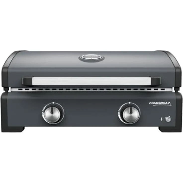 Campingaz Plancha Sigma 2 Cook, Gasgrill mit 2 Blue Flame Brennern und Thermometer, 65 cm x 56 cm x 31 cm – Bild 1