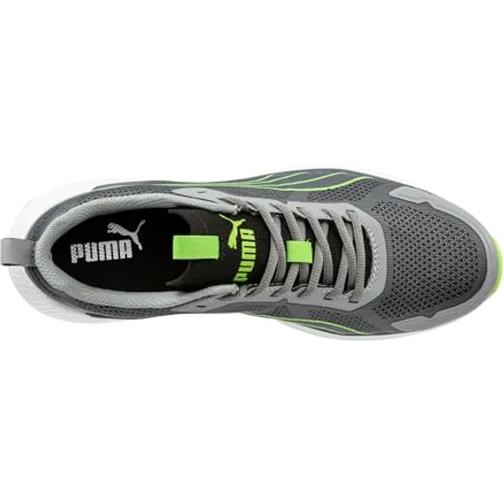 PUMA Safety SLIDE GREY/GREEN LOW Arbeitsschuh mit PWR.FOAM® Zwischensohle – Bild 3