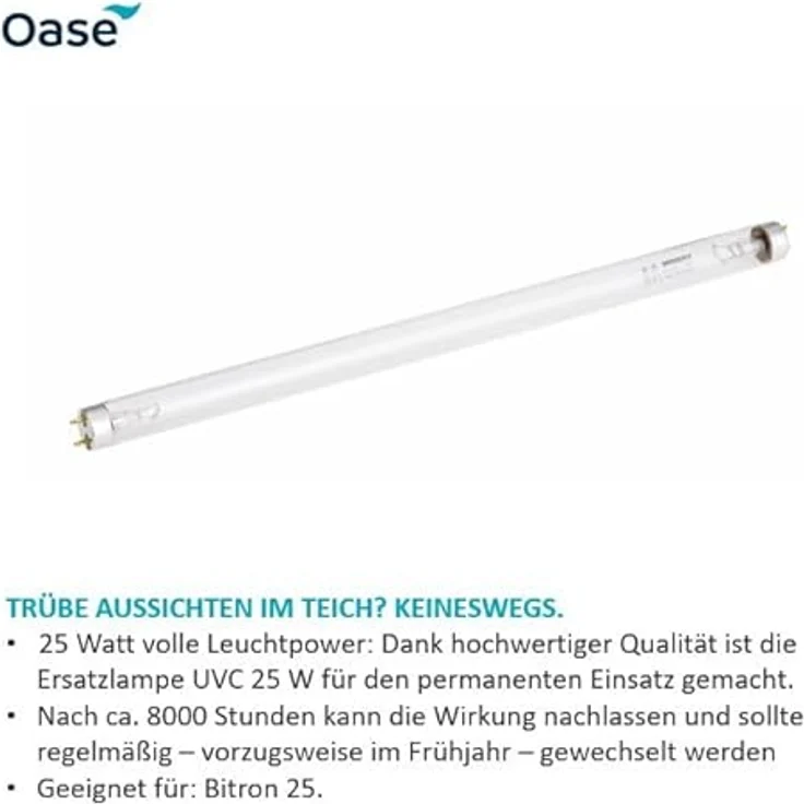 Oase Ersatzlampe zu Bitron 25 – Bild 2