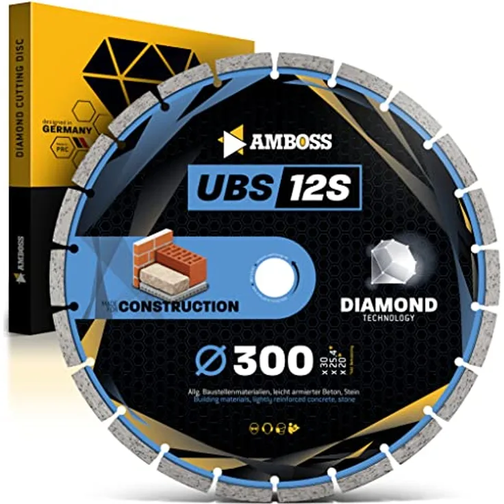 Amboss UBS 12S Diamant Trennscheibe 300 x 3.2 x 30