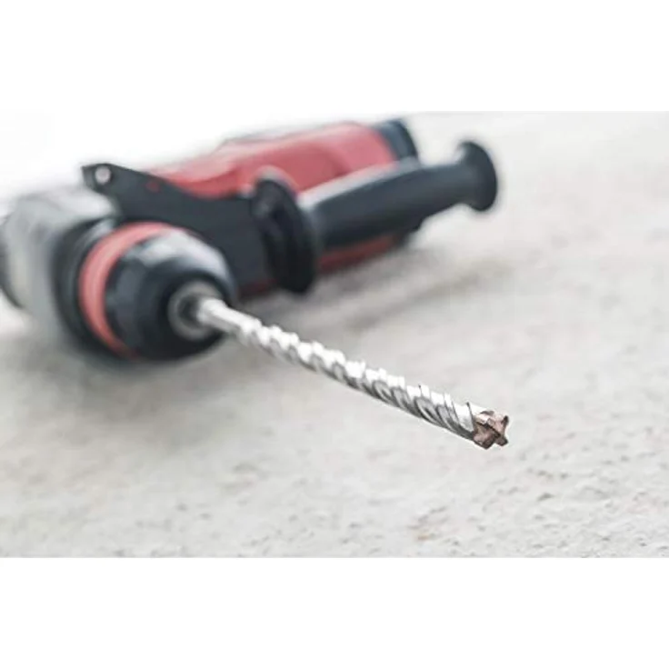 ALPEN HM-Hammerbohrer SDS-Plus Force X, 160 mm Länge, 10,0 mm Durchmesser, Silber – Bild 4