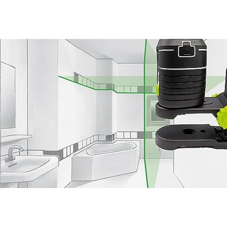 UMAREX PocketCross-Laser 2G, Kreuzlinienlaser mit 55m Reichweite, grünes Laserkreuz, manuelle Neigungsfunktion, inkl. Pocket Wall Holder und Zubehör – Bild 6