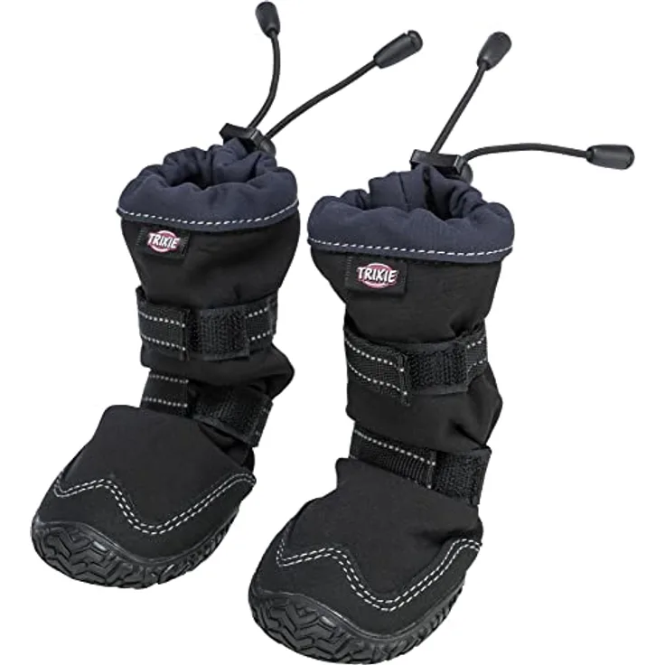 Aktiver Pfotenschutz, lang, XL, Schwarz