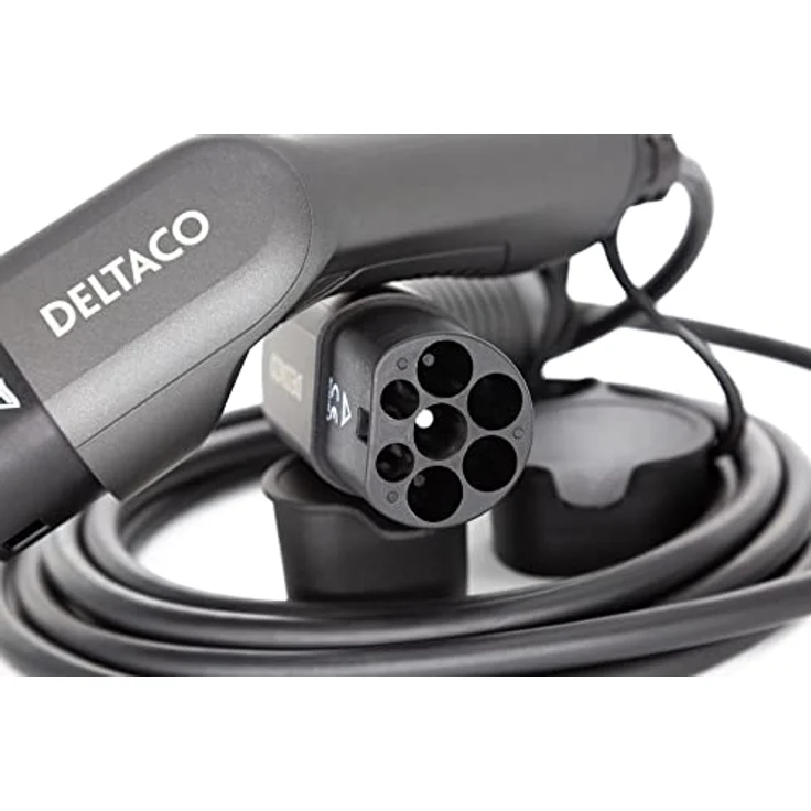 Deltaco Ladekabel für EV - Elektro-Auto EV-3213 3-phasig IEC Typ 2 auf Typ 2 - 16A 11kW, 3m – Bild 5