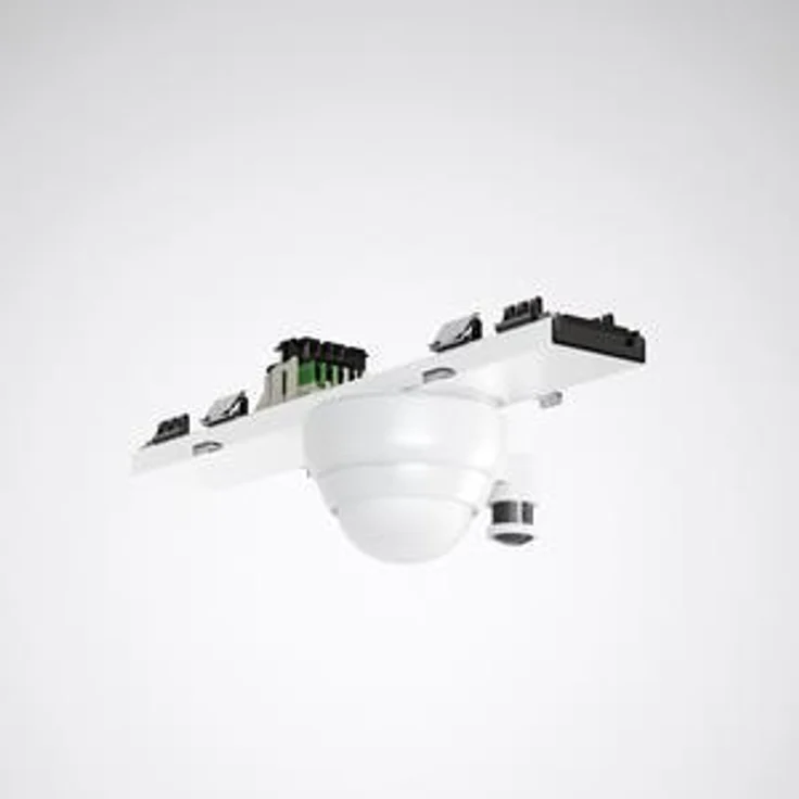 Trilux Bewegungsmelder Geräteträger mit Sensor, DALI-2, 360° Erfassungswinkel, bis zu 570 m², IP50, für Höhen von 5 bis 16 m