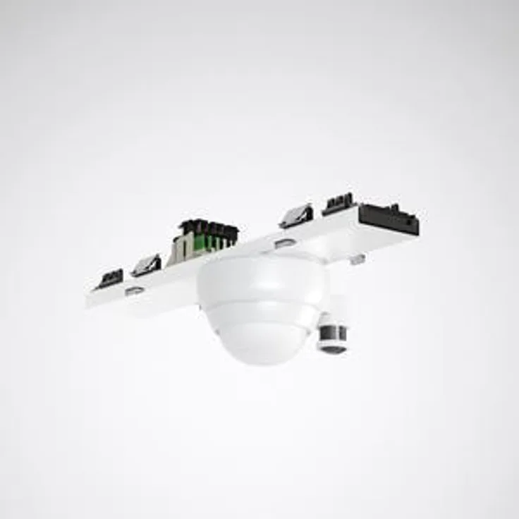 Trilux Bewegungsmelder Geräteträger mit Sensor, DALI-2, 360° Erfassungswinkel, bis zu 570 m², IP50, für Höhen von 5 bis 16 m