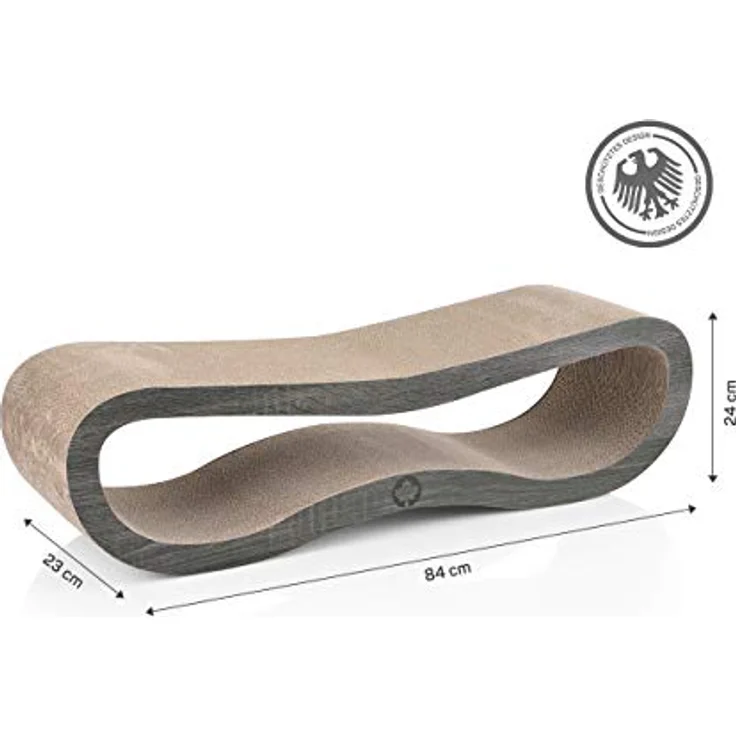 CanadianCat Orbit und Satellite (2.30 cm, Dunkelgrau), Katzenbaum – Bild 3