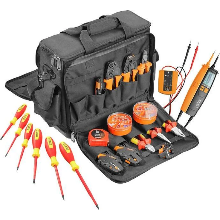 Weidmüller PRO CASE 16 2602270000, Werkzeugkoffer bestückt mit Handwerkzeugen, B x H x T 480 x 400 x 170 mm