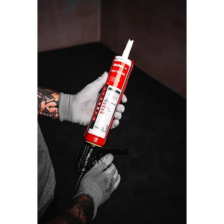 fischer Auspressgerät KP M2 - hochwertiges Auspressgerät für Injektionsmörtel in Kartuschen mit 150 ml Inhalt, Multibond-Kartuschen mit 300 ml sowie Standard-Silikonkartuschen - 1 Stück - Art.-Nr. 53117 – Bild 4