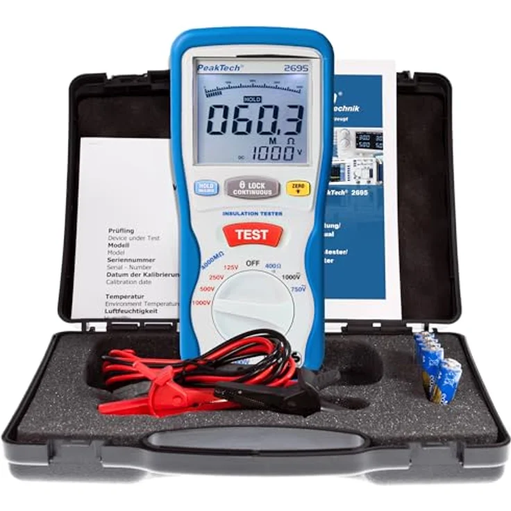 PeakTech 2695-2 - Isolationsmessgeraet Digital-Multimeter – Bild 2