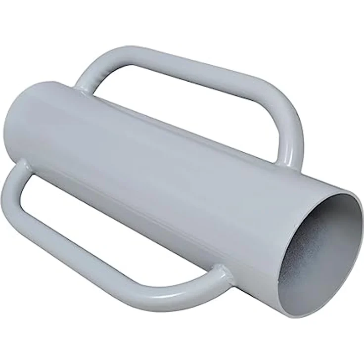 vidaXL Zaunpfosten Pfahlramme aus Stahl, 60 cm mit Handgriffen für Pfosten von 9-14,5 cm Durchmesser, 13 kg – Bild 1