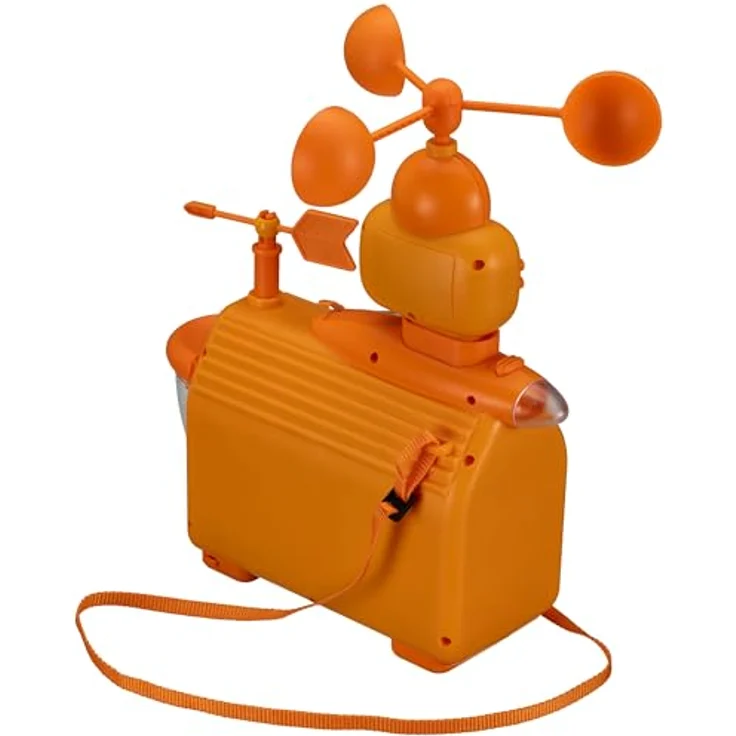 DieMaus Wetterstation für Kinder, mit Windgeschwindigkeitsmesser, Regenmesser und Experimentierset – Bild 6