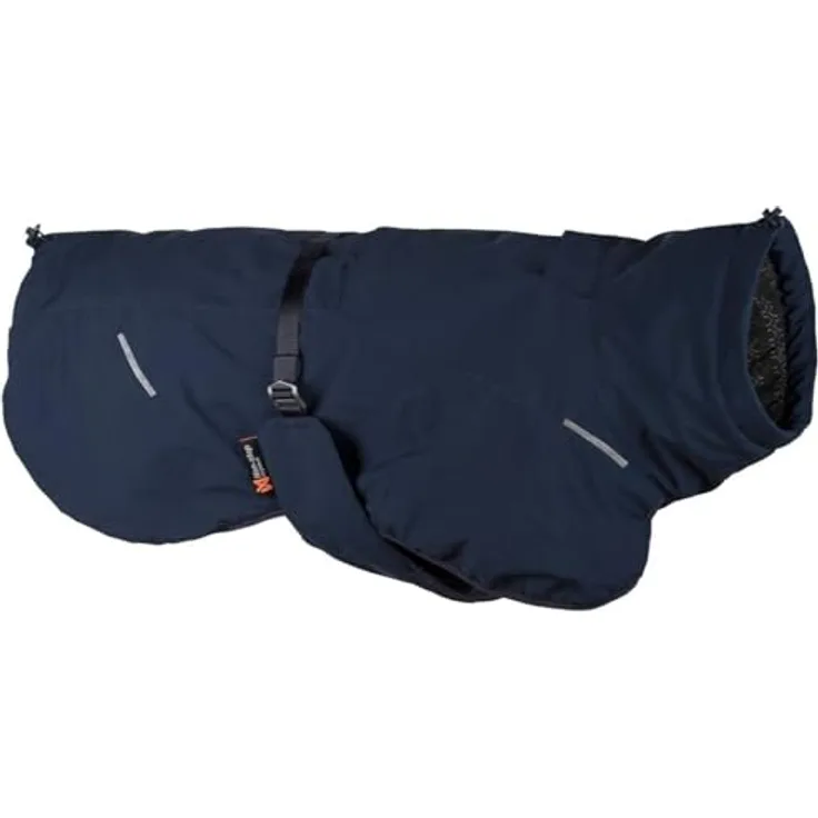 Non-Stop Dogwear Glacier Wool Jacket 2.0, Navy - 36 - Hochwertige Hundewolljacke für maximale Wärme