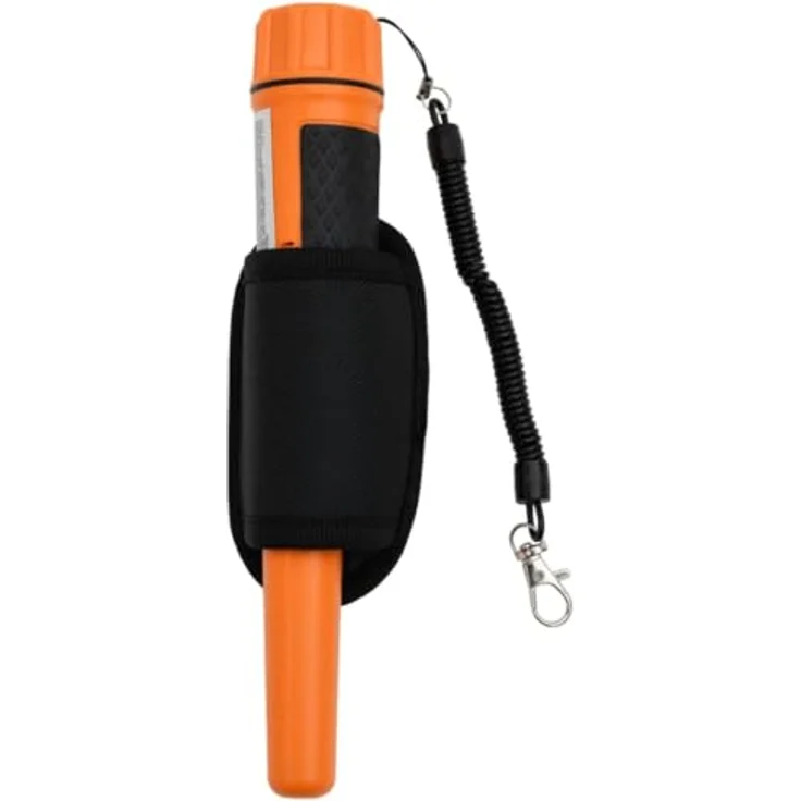 vidaXL Metalldetektor Metalldetektor-Pinpointer Orange - mit 360°-Scan und vollständig wasserdicht – Bild 3