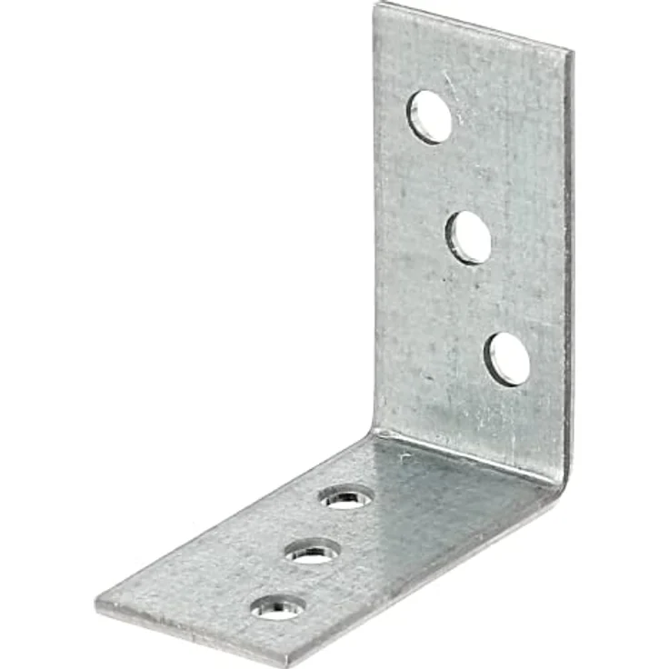 GAH Alberts Winkelverbinder, 40 x 40 x 20 mm, verzinkt | Holzverbinder-Winkel, Stahl – Bild 2