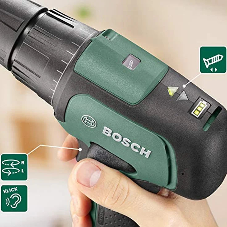 Bosch Akku Akkubohrschrauber EasyImpact 12 (2 Akkus,12 Volt System,in Tasche) – Bild 3