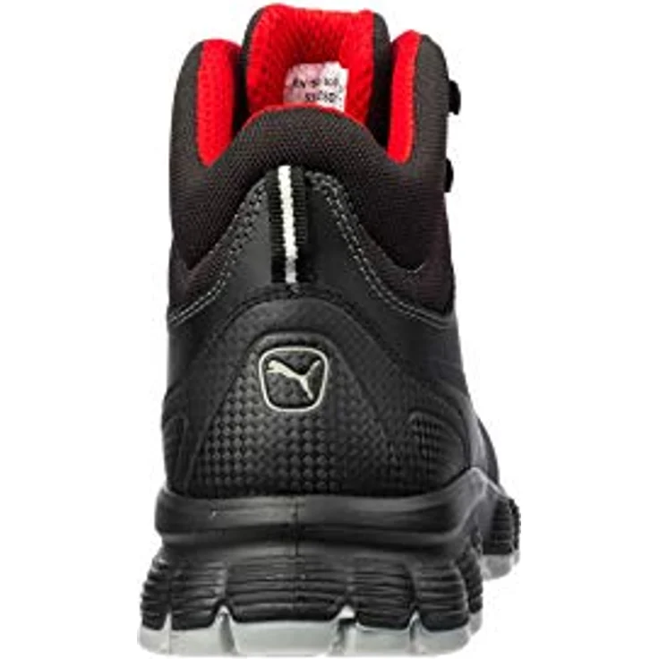 ELC Schnürstiefel Condor Black Mid, S3 Sicherheitsschuhe mit Stahlkappe und rutschfester Duo-PU-Sohle, schwarz-grau, Gr. 41 – Bild 7