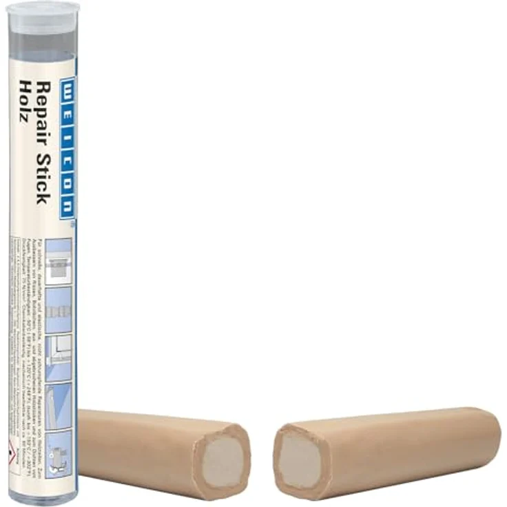 WEICON Repair Stick Holz, 56 g für dauerhafte und elastische Reparaturen von Holzteilen – Bild 1