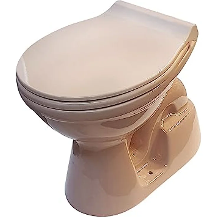 Belvit Stand WC Bahama Beige Abgang Boden mit Softclose-Deckel und Spülkasten – Bild 2
