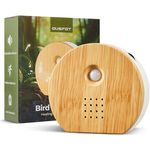 OUSFOT Naturgeräusche Box mit Wandhalterung, Vogelgezwitscher Bewegungsmelder und 9 Vogelstimmen, inklusive Timerfunktion für Schlafzimmer, Wohnzimmer und Badezimmer