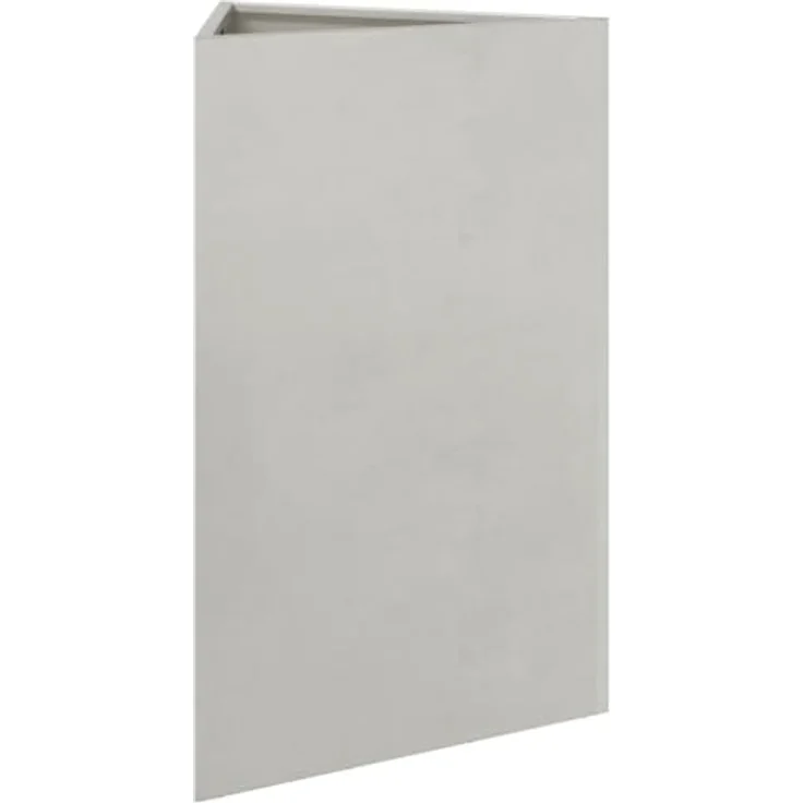 vidaXL Pflanzkübel Dreieckig 50x43x75 cm Edelstahl, rostbeständig und tief für gesundes Pflanzenwachstum – Bild 4