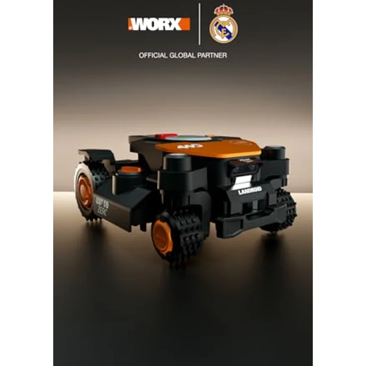 Worx Mähroboter 'Landroid Vision Cloud 4WD WR344', Allrad-Antrieb, bis 4000 m², präzise RTK Cloud Positionierung, App-Steuerung, Schnitt-Höhenverstellung – Bild 2