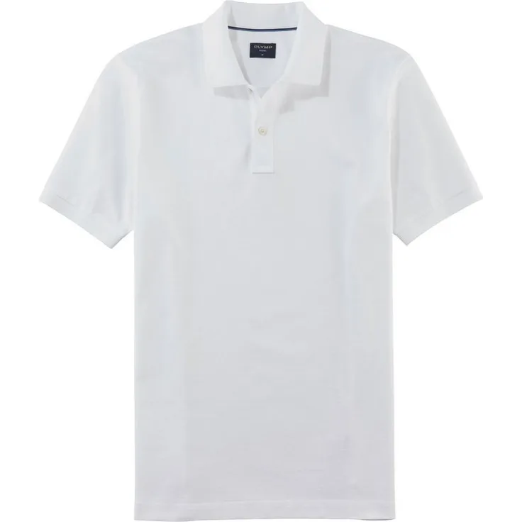 OLYMP Poloshirt Casual, Piqué-Stoff aus Baumwolle, robust und pflegeleicht, navy