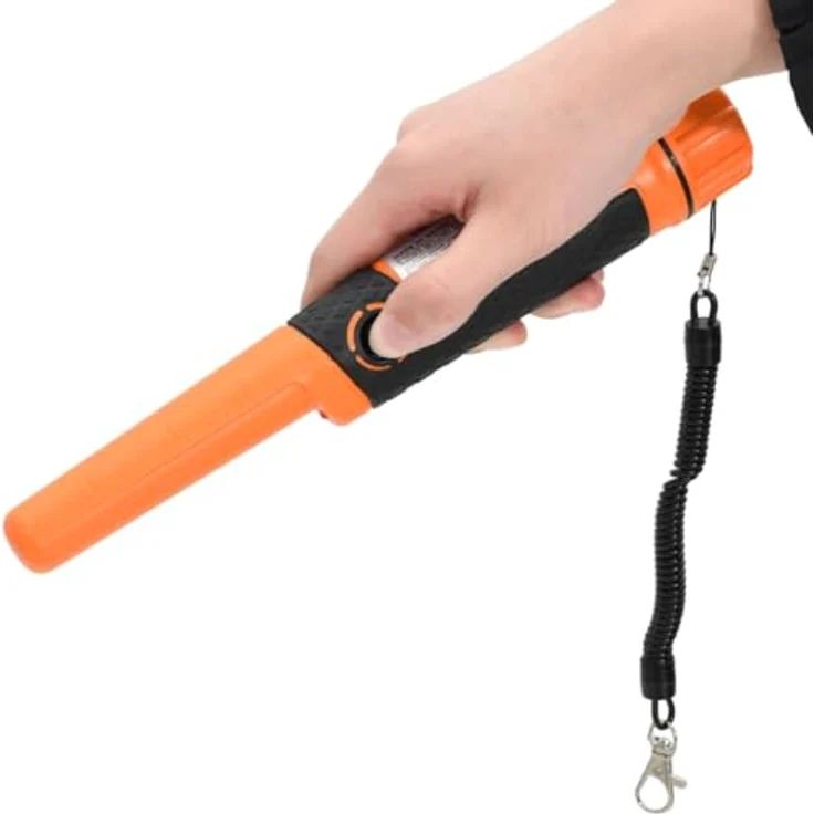 vidaXL Metalldetektor Metalldetektor-Pinpointer Orange - mit 360°-Scan und vollständig wasserdicht – Bild 2