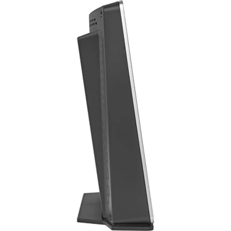 TFA Dostmann Funk Wetterstation METEO JACK, 35.1097.54, inkl Außensender, mit Wettervorhersage, Luftdruck, Mondphase, Sonnenaufgang- & -untergang, Funkuhr, silber – Bild 3