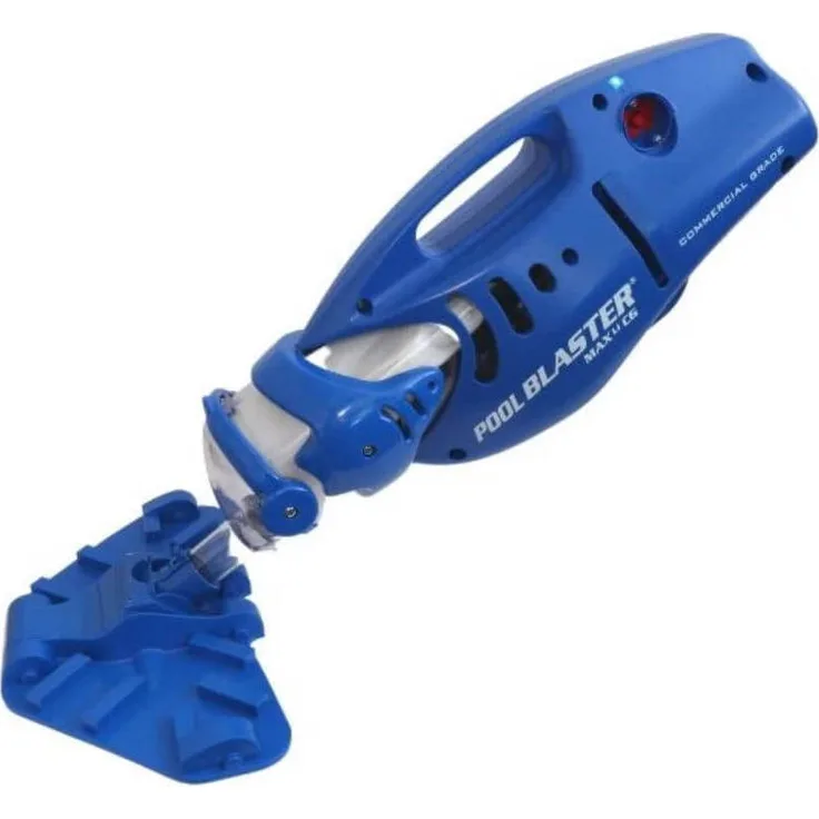 Water Tech Poolblaster Bodensauger Max CG Li - Akku-betriebener Poolsauger mit starker Saugleistung, bis zu 1 Stunde Laufzeit und 150 m² pro Stunde Reinigungsleistung