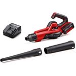 Einhell Akku-Laubbläser GE-UB 18/250 Li E, inkl. Akku, Ladegerät und 3 Blasaufsätzen, kabellose Freiheit und vielseitige Anwendungsmöglichkeiten