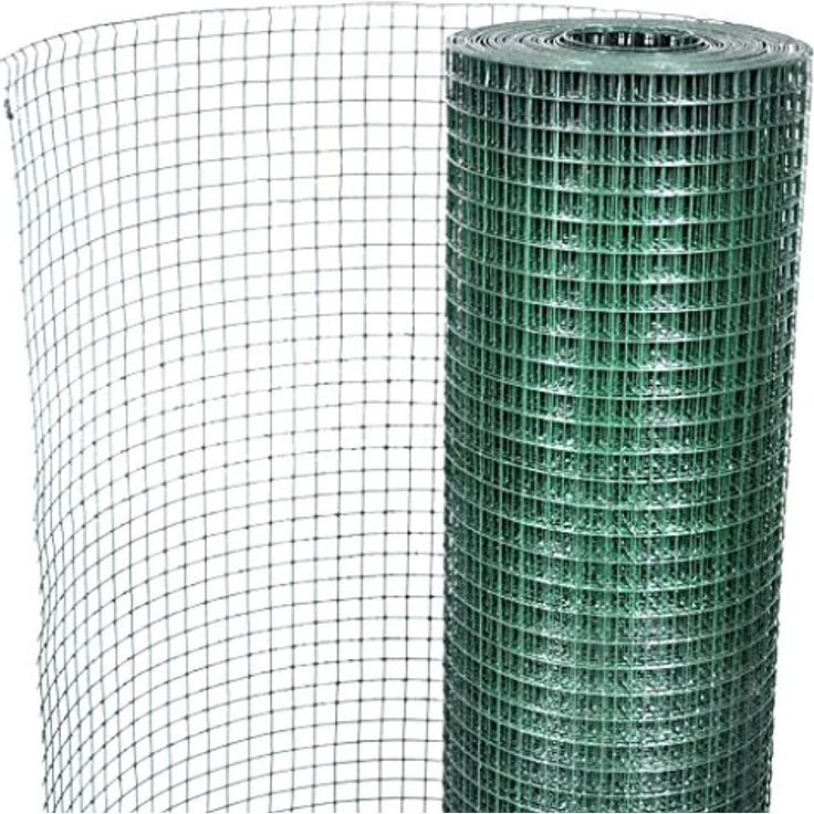 VidaXL 1m x 25m Drahtgitter Maschendraht Volierendraht 12x12mm – Bild 5