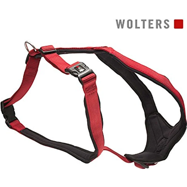 Wolters | Geschirr Professional Comfort rot/schwarz | Brustumfang 30 - 35 cm – Bild 2