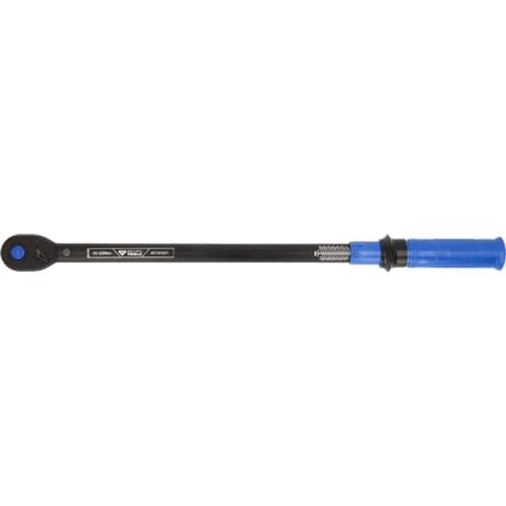 BRILLIANT TOOLS BT141921 1/2" Ratschen-Drehmomentschlüssel, umschaltbar, 60-320 Nm, Druckknopf-Schnelllösefunktion, +/-3% Auslösegenauigkeit, Kalibrier-Konformitätserklärung