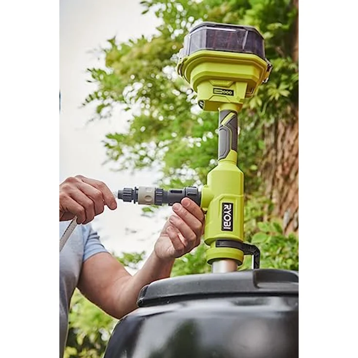 Ryobi Akku-Regenfasspumpe 18 V ONE+ , 3360 l|h Fördermenge, Timer | RY18STPA-... - Ryobi – Bild 6