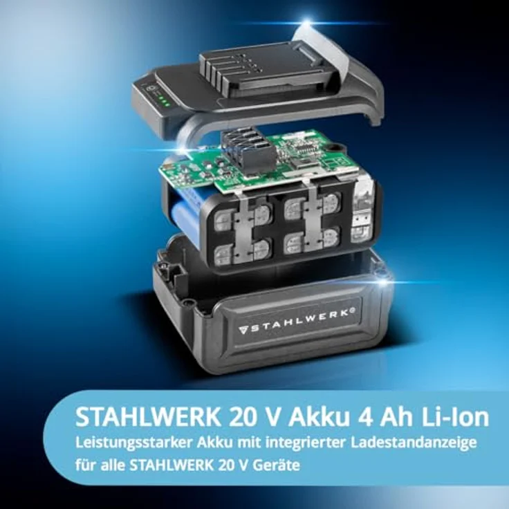 Stahlwerk Brushless Akku Bohrhammer, 20V-4Ah, 7 Jahre – Bild 5