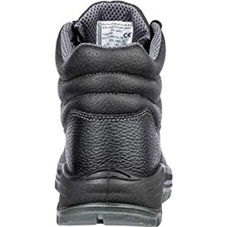 Footguard SOLID MID Arbeitsschuh, wasserabweisendes Rindleder, atmungsaktives 3D-Futter, schwarz – Bild 4